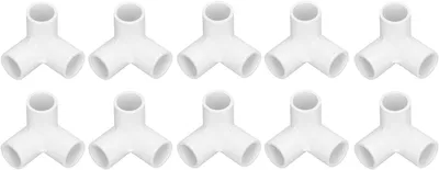 Obrázek produktu pro Spojka trojsměrná, PVC, plastová, 20 mm, tvarovka "T", pro vodovodní potrubí