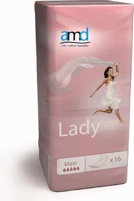 Image de AMD Lady Maxi - 12 paquets de 16 protections