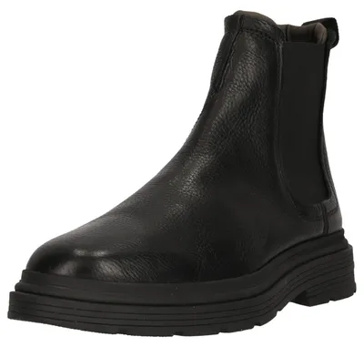 Produktbild von CLARKS Chelsea-Boots Badbury Easy mit klobiger TR-Sohle 1216 Black Leather 40