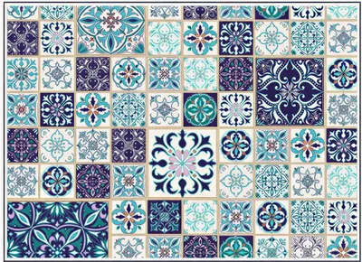 Produktbild von Papier-Tischsets „Marokko“ 31 x 43 cm 500 Stück.