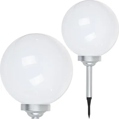 Obrázek produktu pro Solární mléčná kulová lampa 30x62cm