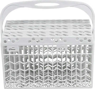 Produktbild von easyPART passend für 152950 gorenje Besteckkorb Korb inklusive Griff dreiteilig teilbar Kunststoff weiß Spülmaschine Geschirrspüler Spülautomat passend gsv655