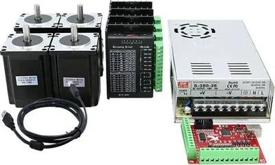 Obrázek produktu pro Sada CNC, krokový motor Nema 23, ovladač TB6600