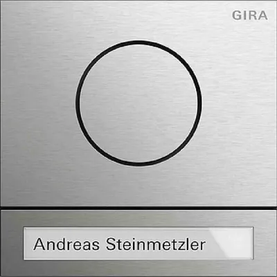 Produktbild von GIRA 5565920 Türstationsmodul System 106 Edelstahl