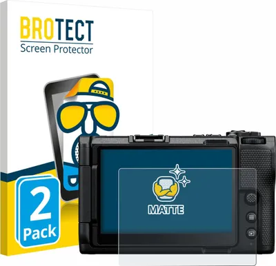 Produktbild von 2x BROTECT Schutzfolie für Nikon ZR 2025 Displayschutz Displayschutzfolie Folie Matt Entspiegelungsfolie