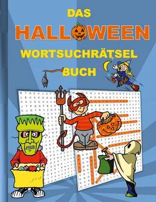 Produktbild von Das Halloween Wortsuchrätsel Buch