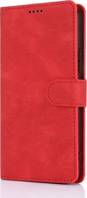Produktbild von Mobigear Wallet  Xiaomi 14T Hülle Klapphülle Geldbörse - Rot