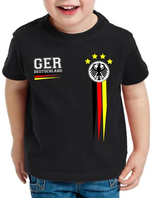 Produktbild von style3 Deutschland Kinder T-Shirt WM 2026 Germany Fußball Weltmeisterschaft Fan-Outfit Spieler