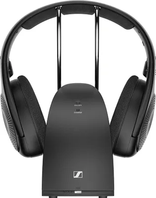 Image de Sennheiser RS 120-W Écouteurs Sans fil Arceau TV Bluetooth Socle de chargement Noir