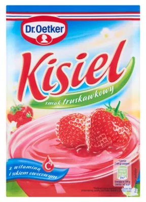 Obrázok produktu pre Kisiel truskawkowy z witaminą C Dr. Oetker 38 g