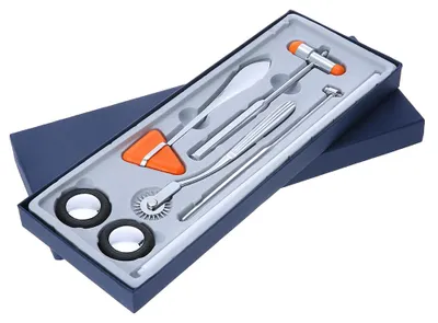 Produktbild von 5 IN 1 Medizinisches neurologisches Massagegerät Hammer Multifunktionales Percussion-Diagnose-Reflex-Percussion-Set