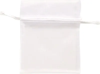 Produktbild von GLOREX 63825061, Geschenkverpackungstasche, Weiß, Einfarbig, 80 mm, 100 mm, 6 Stück(e)