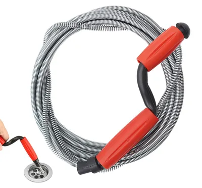 Image de 4,2 mètres : Spirale de nettoyage pour canalisations