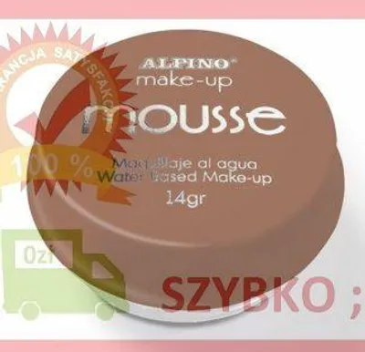 Produktbild von Make-up-Mousse 14g braun ALPINO