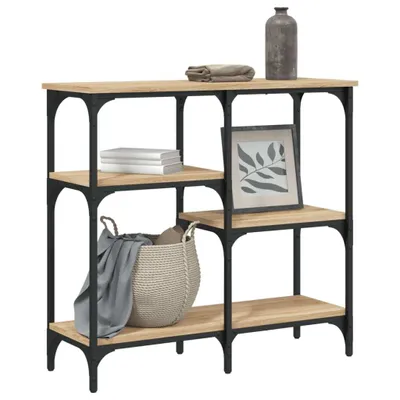 Produktbild von "im Sonderangebot"Konsolentisch/Beistelltisch Moderner design - Sofatisch für Wohnzimmer - Sonoma-Eiche 80x29x75 cm Holzwerkstoff DEMöbel 7161699