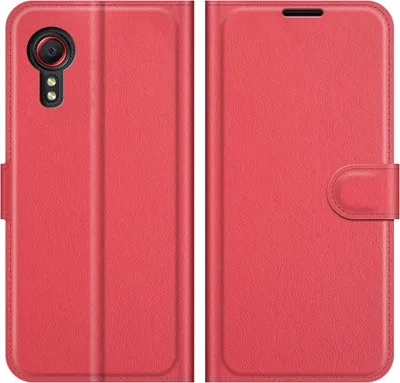 Produktbild von Samsung Galaxy Xcover 5 Hülle - Coverup Klapphülle - Rot