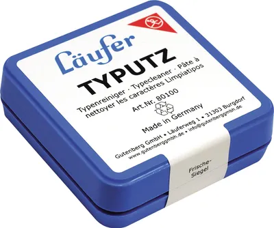 Produktbild von Läufer Typutz Typenreiniger in wiederverschließbarer Dose