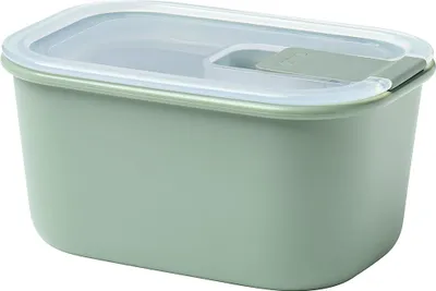 Produktbild von Mepal – Frischhaltedose EasyClip – Schüssel mit Deckel & Klickverschluss – Geeignet für Mikrowelle, Dampfgarer, Kühl- und Gefrierschrank – Luftdicht & auslaufsicher – 450 ml – Nordic sage