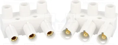 Immagine prodotto di 1 connettore: morsetto a vite, interruttibile, per montaggio su guida DIN, 10A, 7600-0002-03, per collegamenti AC