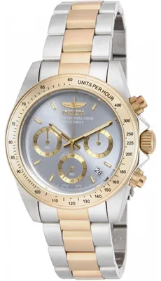 Obrázek produktu pro Invicta Speedway ILE9212A Pánské Hodinky - Quartz Hnutí - Nerezová Ocel s Šedým Ciferníkem - 39 mm