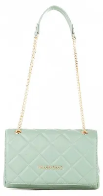 Produktbild von Schicke grüne Damen-Shopper-Tasche mit Kettengriffen und Logo
