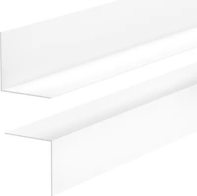 Immagine prodotto di QUEST Battiscopa minimalista in PVC - rigido, bianco, 35x18 mm, 200 cm
