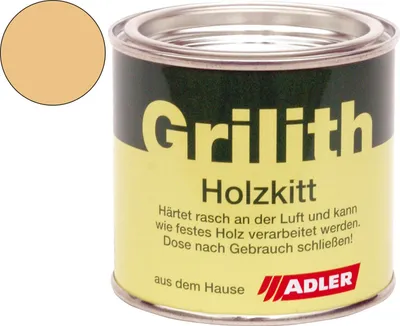 Produktbild von Grilith Holzkitt - Reparaturpaste Spachtelmasse, ideal zur Holzreparatur in Esche 100ml