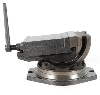 Imagen del producto de Torno fresador, función de inclinación, rotación de 360 grados, color gris