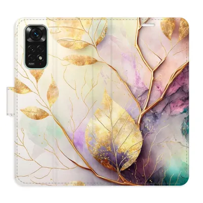 Image de Etui iSaprio - Gold Leaves 02 pour Xiaomi Redmi Note 11 / Note 11S