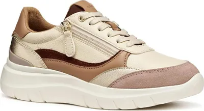 Image de Geox Plummery Chaussures de sport sans lacets Beige EU 38 Femme Beige EU 38