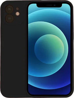 Obrázok produktu pre Puzdro na mobilný telefón pre iPhone 12 Pro Max silikónové puzdro - Backcover Silicone Case - Black