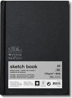 Image de WINSOR & NEWTON Carnet de croquis, A5 50 feuilles
