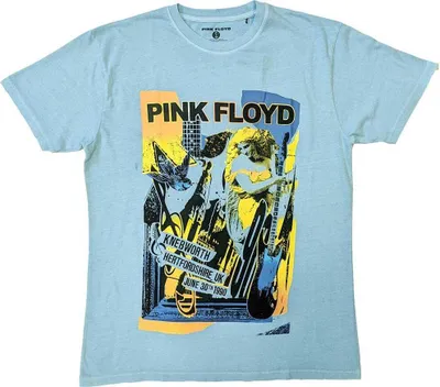 Obrázek produktu pro Pink Floyd - Tričko "Knebworth Live" pro muže/dámy Uni RO9863 (XXL) (modrá)