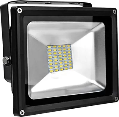 Produktbild von Greenmigo 30W SMD LED Fluter Strahler Gartenlampe Warmweiß warmweiss Licht mit Schwarz Aluminium Gehäuse Wasserdicht IP65 85-265V