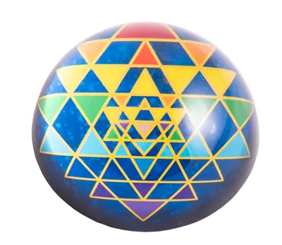 Obrázok produktu pre Krištáľový objekt - Sri Yantra