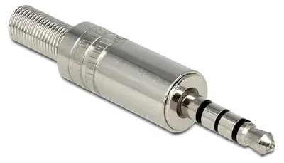 Productafbeelding van DELOCK 65546, 3,5 mm, zilver, metaal