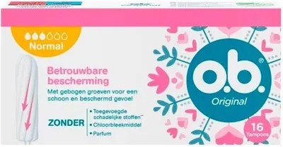 Produktbild von O.b Tampons 16 Stück normal