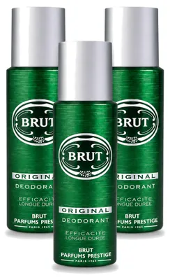 Produktbild von 3 x Brut Original Deodorant Spray - 200 ml - Vorteilspackung - 3 Stücke