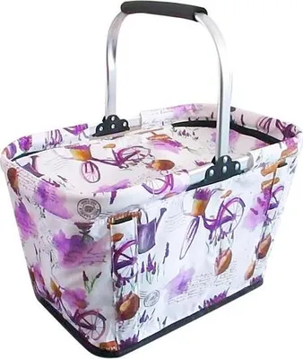 Obrázok produktu pre Košík Nákupný Nová Levanduľa Termo 48X28X28Cm