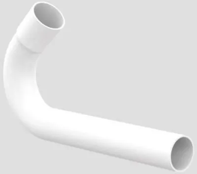 Produktbild von Sanit 01.477.01..0000 Spülrohrbogen D=44mm L=30cm 135Grad mit Muffe weiß 01477010000