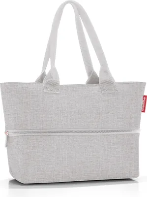 Produktbild von reisenthel shopper e1, Einkaufstasche, Tragetasche, Tasche, Polyestergewebe, Twist Sky Rose, 12 L, RJ1035