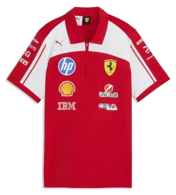 Produktbild von Ferrari Polo, Team, Damen, Rot S
