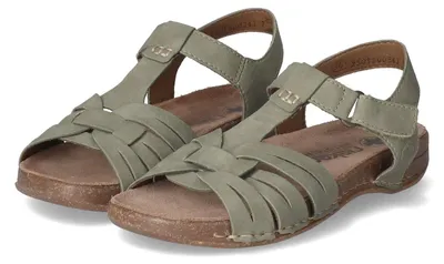 Produktbild von Rieker Damen Sandalen Grün Synthetik Größe: 41