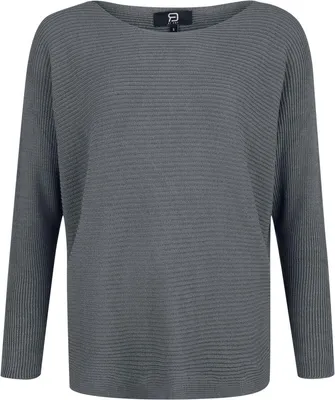 Produktbild von RED by EMP Damen graue Langarmshirt M