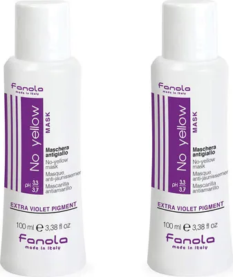 Immagine prodotto di Fanola Maschera No Yellow 2x100ml