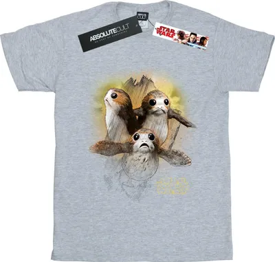 Produktbild von Star Wars: The Last Jedi - T-Shirt für Damen BI1180 (M) (Grau)