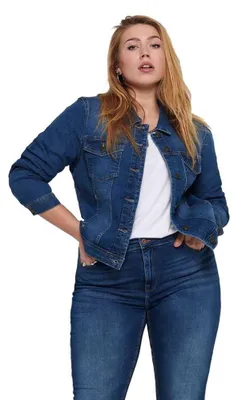 Produktbild von ONLY 15224741, Erwachsener, Regular fit, Baumwolle, Polyester, Elasthan, Blau