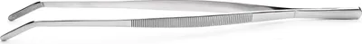 Image de Karl Weis Pincette pour gril/ cuisine coudée en acier inoxydable, 40 cm