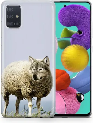 Produktbild von Handyhülle Schutzhülle für Xiaomi Mi Note 10 Case Cover Tasche Bumper Etuis TPU, Modell:Xiaomi Mi Note 10, Motiv auswählen:Wolf im Schafspelz