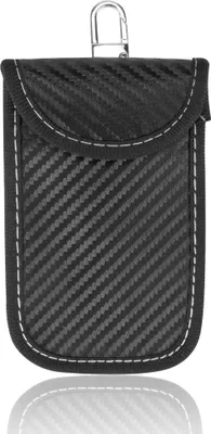 Produktbild von ECENCE 1x RFID Autoschlüssel Tasche, Keyless abgeschirmtes Schlüsseletui mit Diebstahlsicherung S